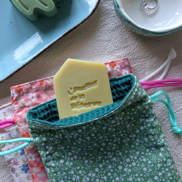 Pochette à savon imperméable