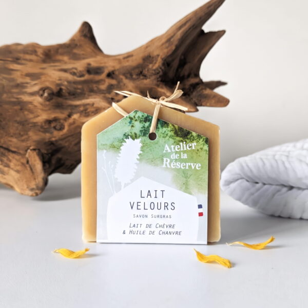 Savon Lait Velours - au lait de chèvre